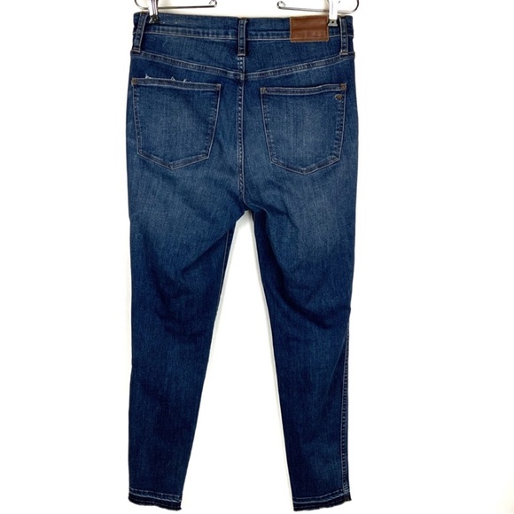 Madewell 10" High-Rise Skinny Jeans Drop-Hem Edition - Picture 13 of 16